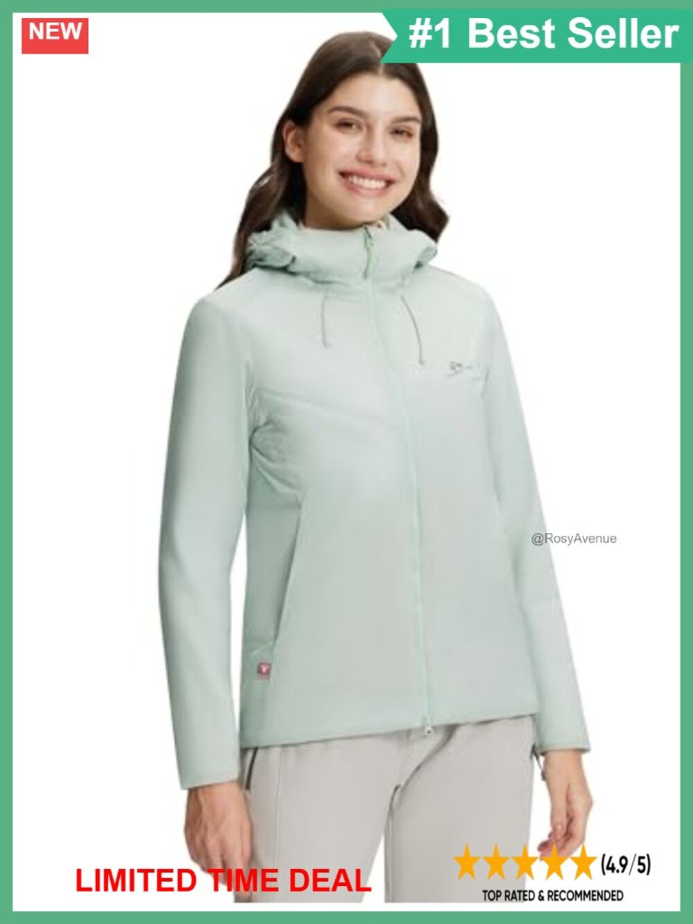 PrimaLoft Gold Insulated Puffer Jacket Water Repellent Packable Anorak